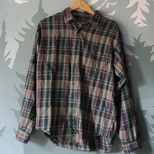 Patagonia plaid button up